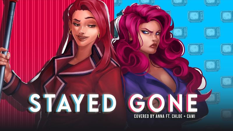 Stayed Gone (Hazbin Hotel)【covered by Anna ft. @chloebreez + Cami-Cat】 || female ver.
