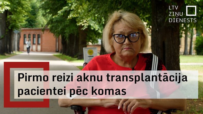 PSKUS pirmo reizi veikta aknu transplantācija pacientei pēc komas