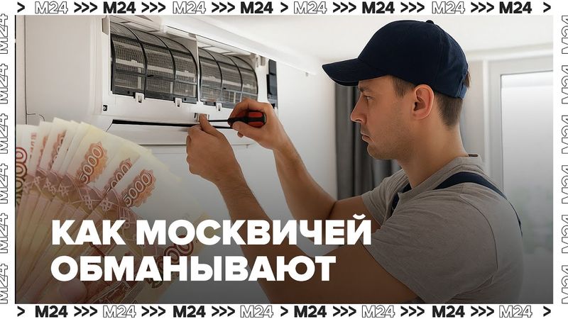 Как москвичей обманывают с кондиционерами? Мошенники против жары | Москва 24