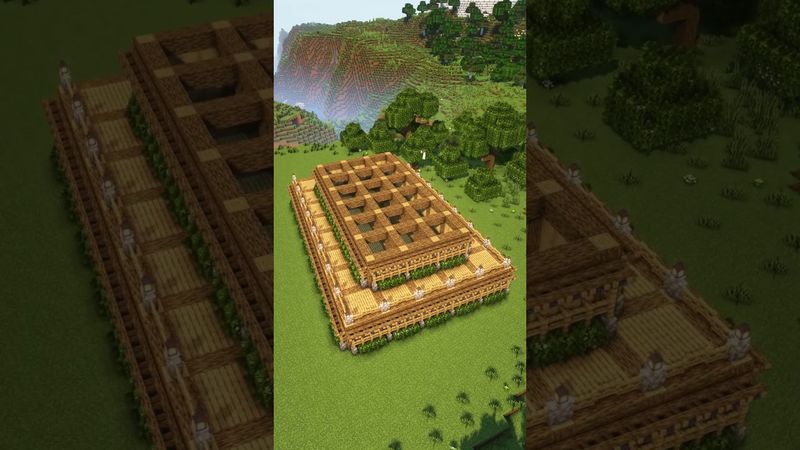 Minecraft Easy Refuge🏠 #minecraft