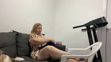 COSTURANDO BARRA DE CALÇA | VLOG DONA DE CASA