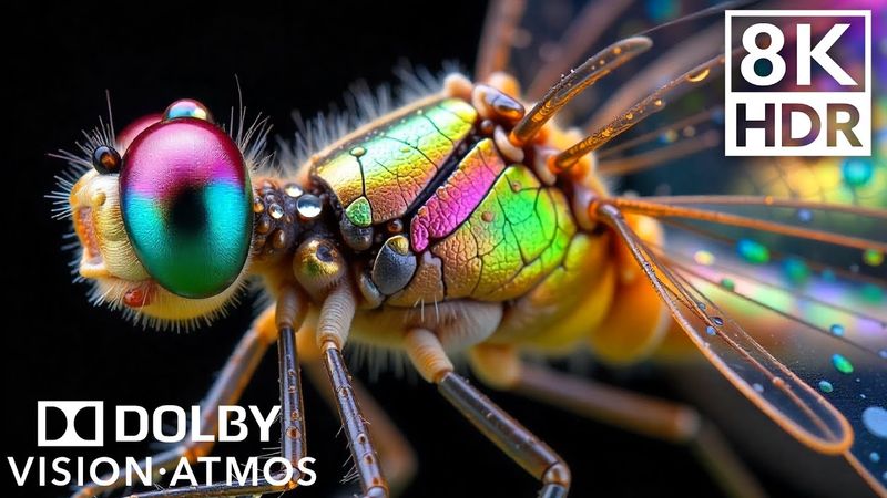 Incredible HDR in stunning 8K at 60 FPS - Dolby Vision (8K / 4K TV)