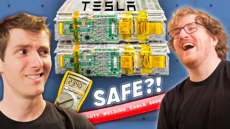 He Promised this DIY House Battery Won’t Explode