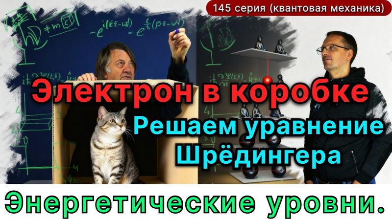 145. Что будет, если ЗАПЕРЕТЬ в коробке не Кота, а электрон? Парадоксальный результат!