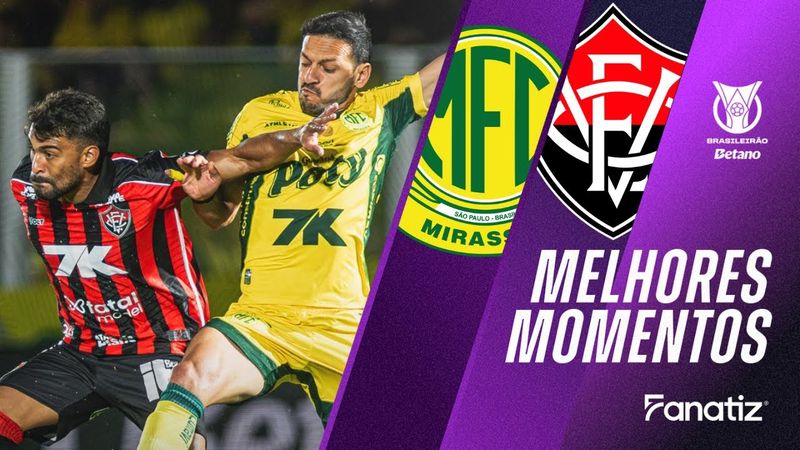 Mirassol 1x1 Vitória | Melhores Momentos | #Brasileirão2025