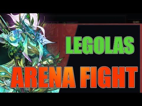Arena Fight. Legolas.