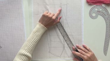 МК New. Модуль3. Видео-урок “Раскрой бралетта с высокой чашкой и подгрудным поясом”