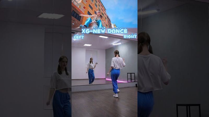 🌊XG-NEW DANCE TUTORIAL MIRRORED 0,75 by TAYANG🌊 #xg #xgnewdance #kpoptutorial