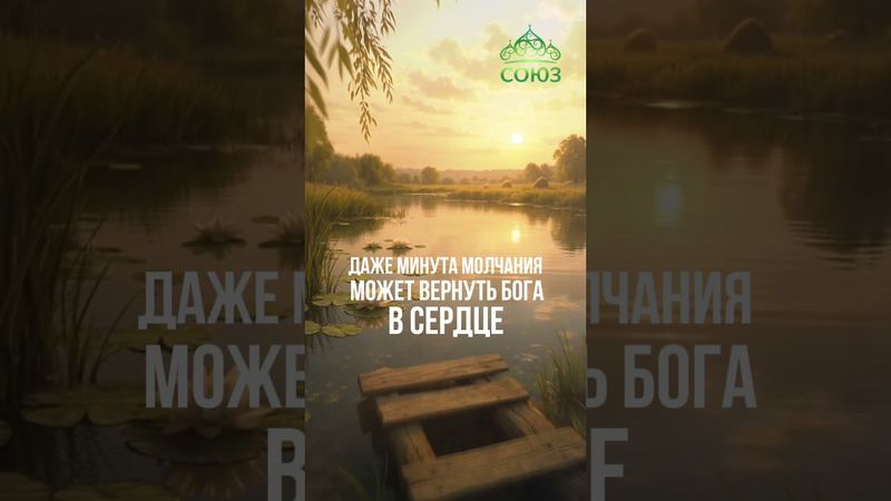 Совет дня: находи время побыть в тишине