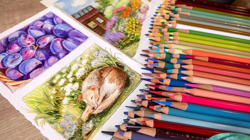 practice with me ✍🏼 using Arrtx Colored Pencils