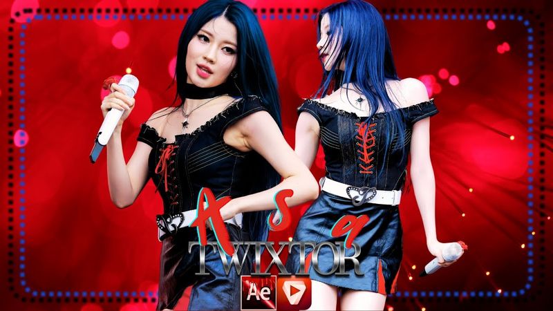 Asa Babymonster - 4K 'Singapore F1' 240921 Edit Clips (Slow Mo/Twixtor)