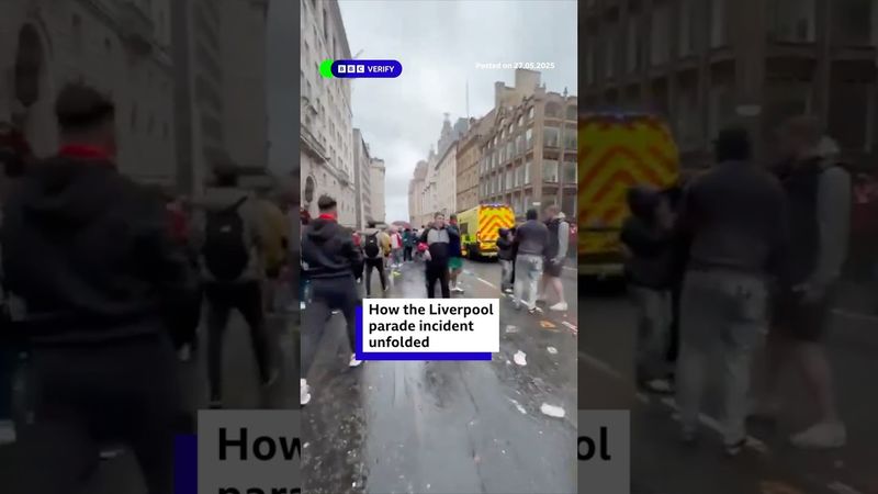 What eyewitness videos tell us about the Liverpool parade incident. #Liverpool #BBCNews