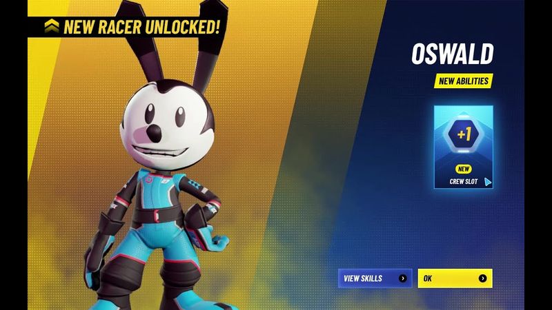 Disney Speedstorm: New Racer Unlocked: Oswald
