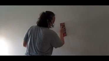 Как я шкурю суперфинишную шпаклевку на стенах.. Подготавливаю стены под обои.