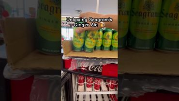 Unboxing Seagram’s Ginger Ale 🍺
