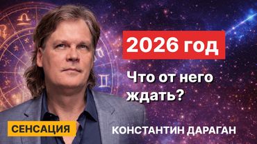 АКТУАЛЬНЫЙ ПРОГНОЗ на 2026 ГОД. Астролог Константин Дараган про РОССИИЮ и МИР