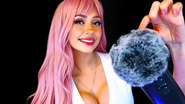 ASMR Fluffy Mic Plucking and Head Massage 🎙️