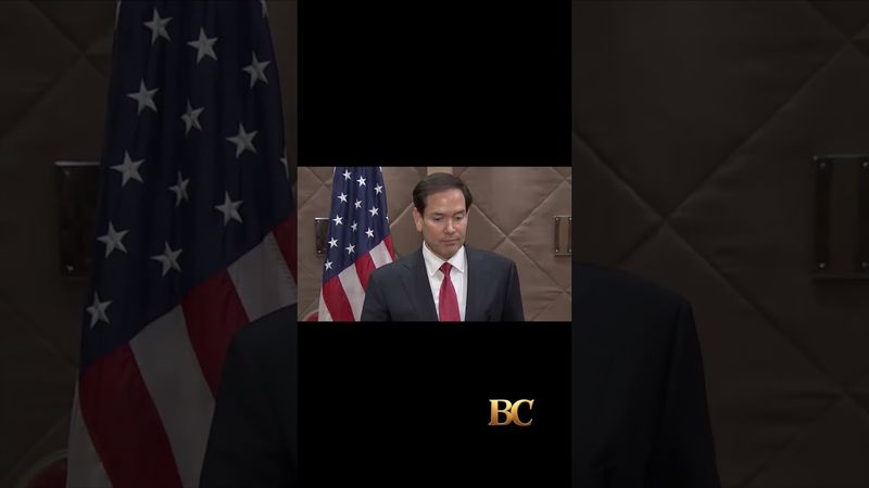 Rubio meets Syrian counterpart in latest step towards normalizing relations