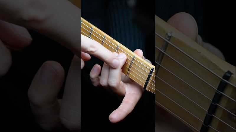Let’s construct a riff with the Em chord! #guitarchords #strat #fender #learnguitar #playguitar