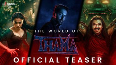 World of Thamma | Official Teaser | Ayushmann, Rashmika, Paresh, Nawazuddin | Dinesh V | This Diwali