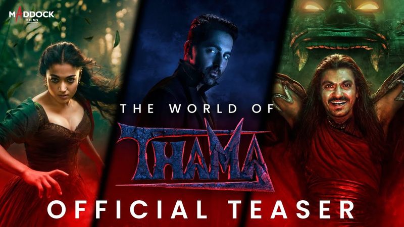 World of Thamma | Official Teaser | Ayushmann, Rashmika, Paresh, Nawazuddin | Dinesh V | This Diwali
