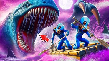 3 ЭПИЗОД В ZORT ВЫШЕЛ! ВЫЖИВАЕМ НА ПЛОТУ С МОНСТРАМИ! САМЫЙ СМЕШНОЙ ХОРРОР 2025 ГОДА