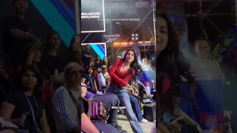 😍When your crush is sambata🔥 #sambata #redbull #tanvigadkari #vibes #marathirap #crush #viral