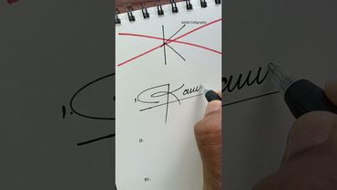 How to Sign the Letter K?❤️