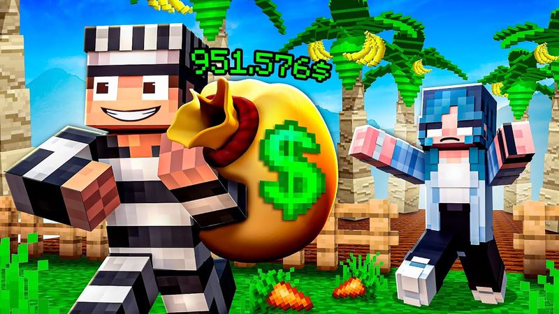 ОТ 0$ ДО ТРИЛЛИОНА $ ТОЛЬКО ВОРУЯ РАСТЕНИЯ ИГРОКОВ В GROW A GARDEN В МАЙНКРАФТ!