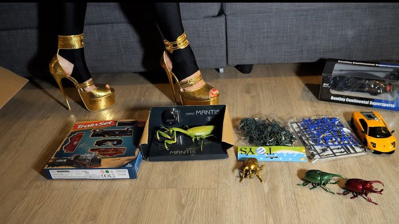 New Golden Heels - Getting Ready to Crush