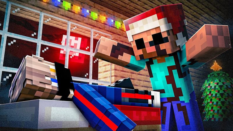 😨 Самый Страшный Санта в Майнкрафт НЕ ПРИЗЫВАЙ ЕГО!