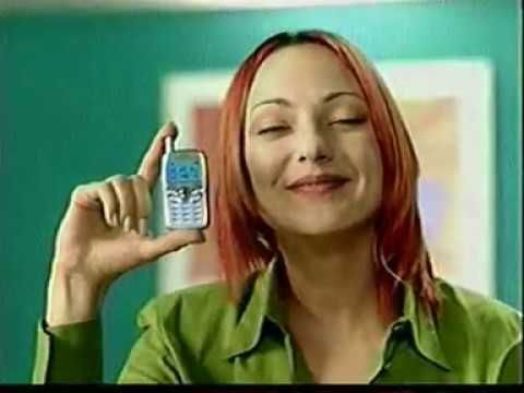 Реклама мобильного телефона Panasonic GD55. 2003 год.