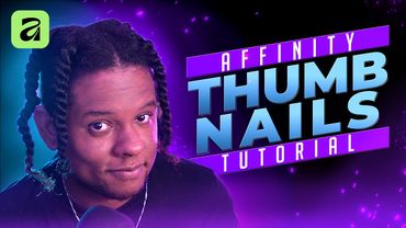 Affinity is FREE! How to Make Thumbnails - Tutorial