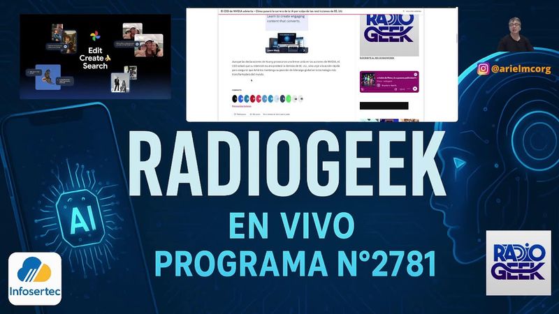 Radiogeek Vivo 2781 – Resumen semanal de Noticias Tech