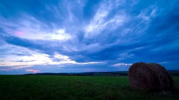 Стог сена таймлапс