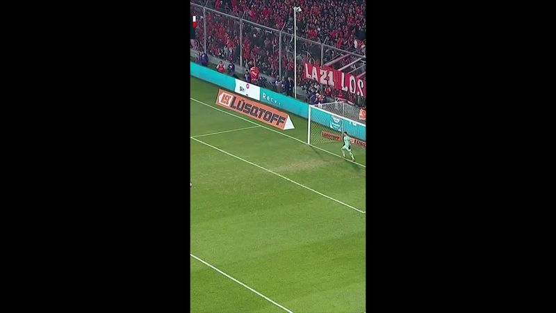 ¡El penal fallado de Ávalos en la tanda de penales!