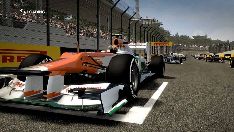 F1 2012 Career mode, career 2, season 1 São Paolo, Force India
