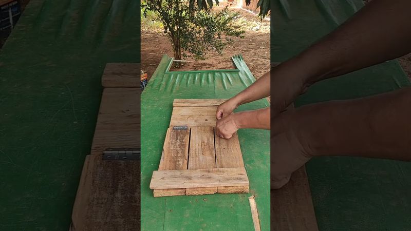 banquinho dobrável passo a passo