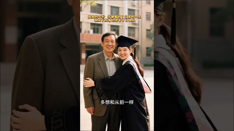 《父亲的一生》曾经的我也成为了父亲。愿天下所有的老爸，父亲节快乐！健康长寿 #父亲节快乐 #父亲节 #父亲 #父爱如山 #正能量