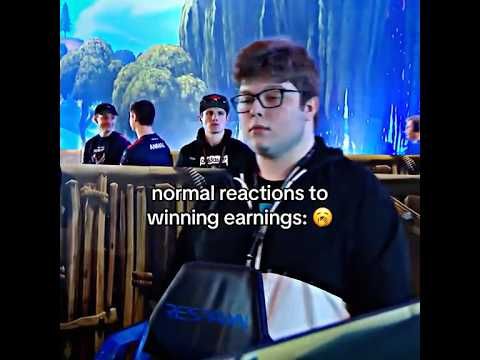 ردة فعل الأخوين على الفوز ببطولة فورتنايت 💀 #فورتنايت