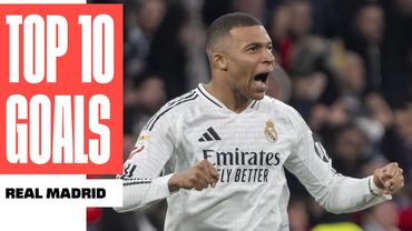 ¡Los 10 MEJORES GOLES del REAL MADRID!