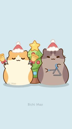 Wishing you all a Merry and Happy Christmas! 🎄✨ #cuteanimation #cutem...