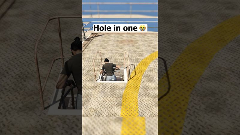 This is how you play golf in GTA 5 #shorts