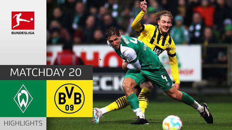 6th Win in a Row! | SV Werder Bremen - Borussia Dortmund 0-2 | Highlights | MD 20 – Bundesliga 22/23
