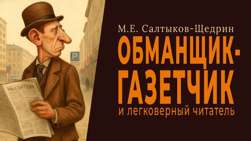 Обманщик-газетчик и легковерный читатель. М. Е. Салтыков-Щедрин (аудиокнига)