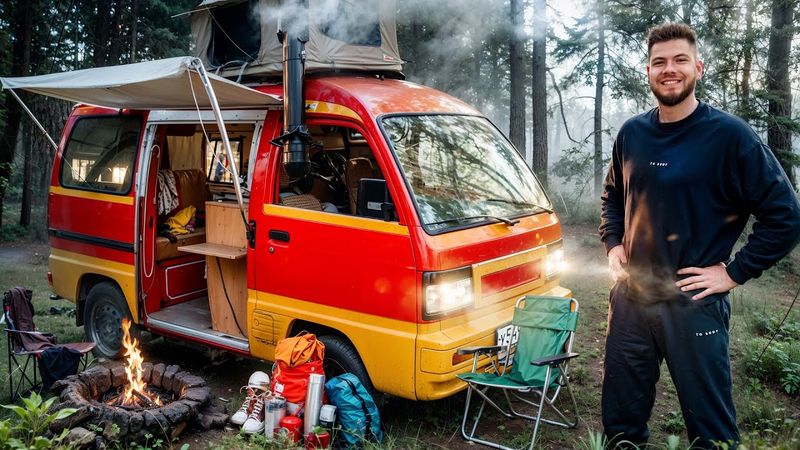 Построил САМЫЙ МАЛЕНЬКИЙ ДОМ НА КОЛЁСАХ из ДИМАСИКА!