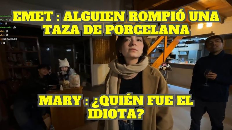 EMET ROMPE UNA TAZA DE PORCELANA EN EL AIRBNB Y MARY SE ENTERA