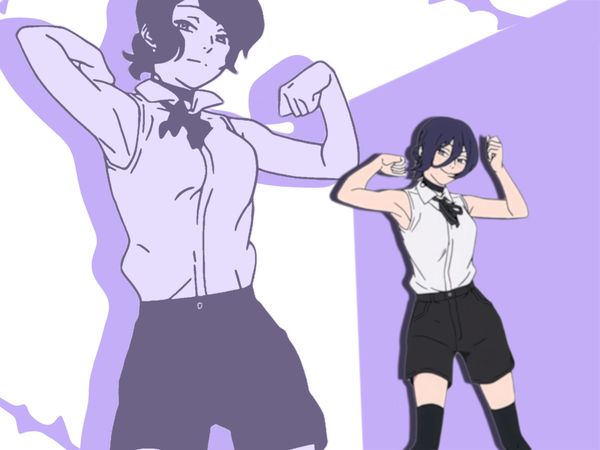 Dance bomb lady dance | REZE DANCE X IM NOT CUTE ANYMORE | #chainsawm...