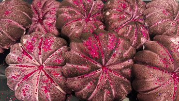 Soft Texture Dyed chalk Pumpkin | Oddly Satisfying ASMR