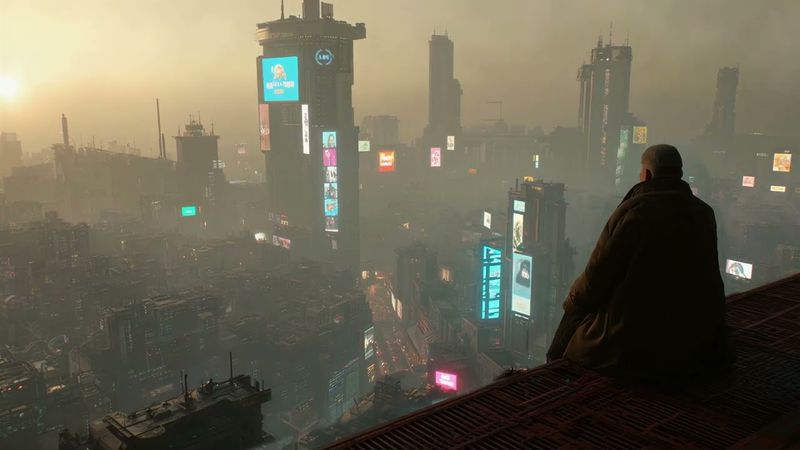Daybreak  *  Relaxing Blade Runner Vibes Soundscape